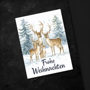 raxxa Postkarte: Rentiere