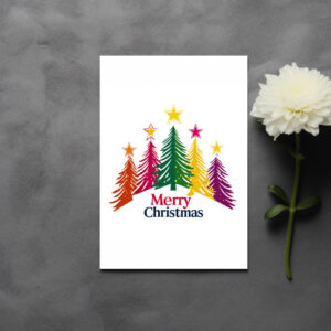 raxxa Postkarte: Colorful Christmas