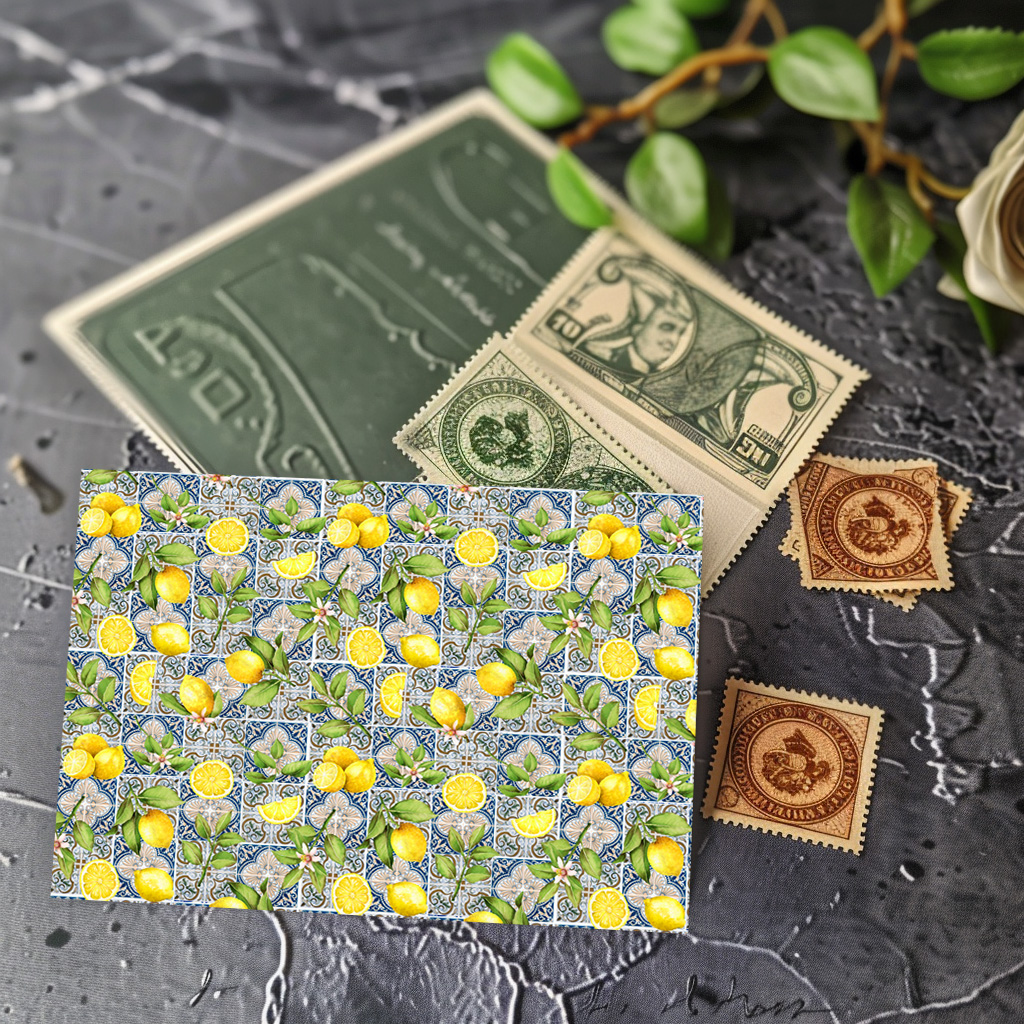 raxxa Postkarte: Exotische Fliesenkunst: Ein mediterraner Traum