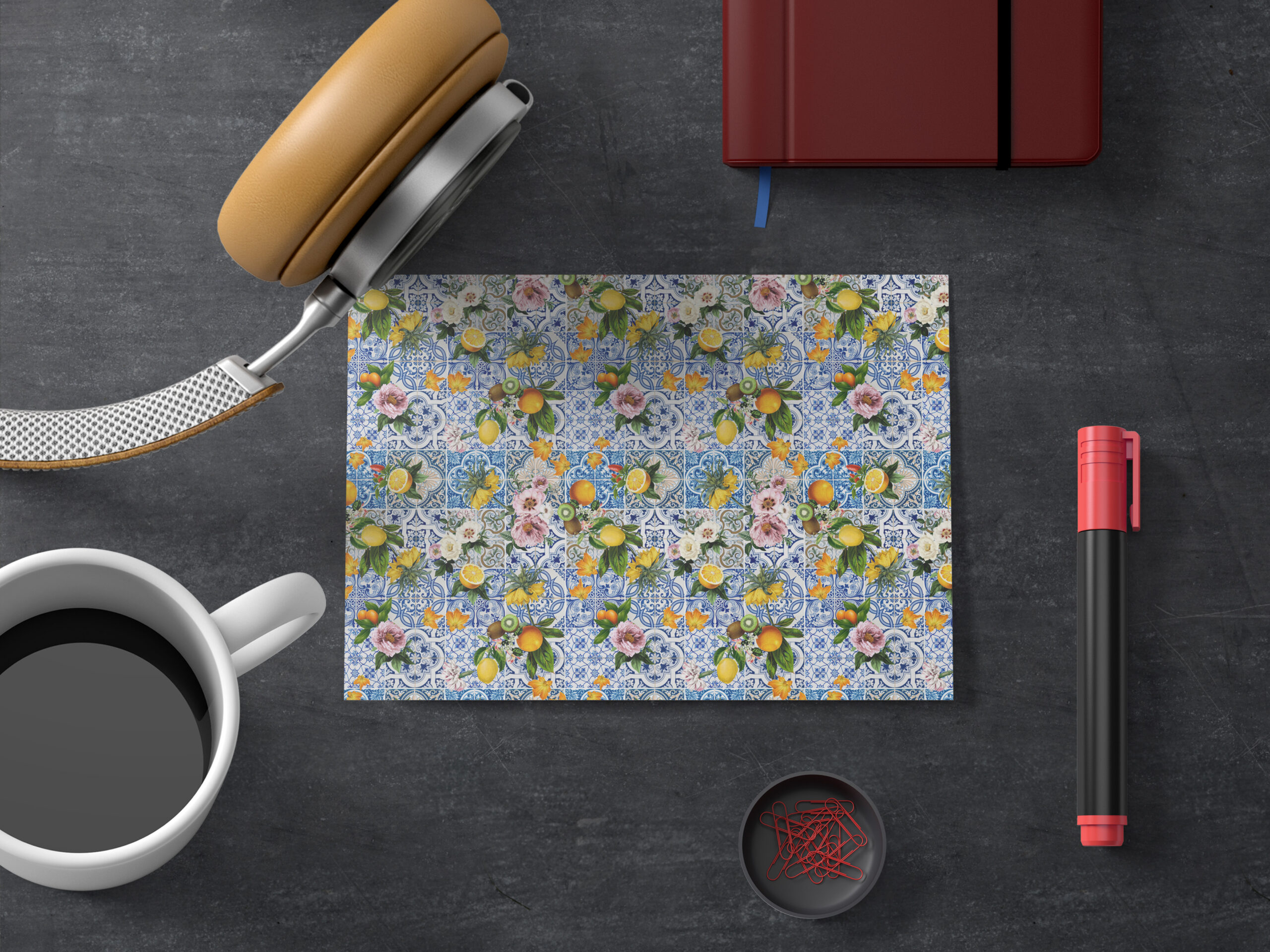 raxxa Postkarte: Die Magie mediterraner Fliesen: Zeitlos und einzigartig