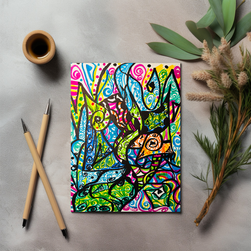 raxxa Postkarte: El baile de la inspiración