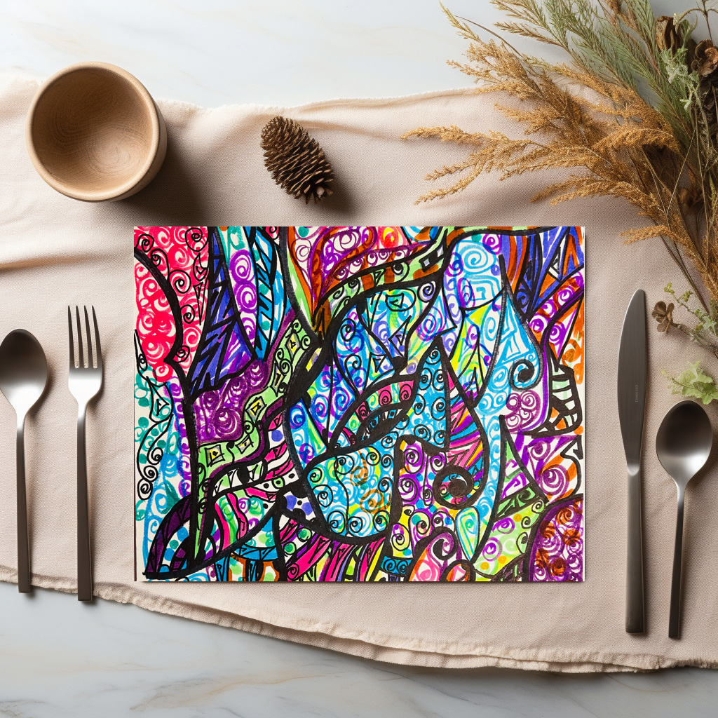 raxxa Premium-Tischset: Inspiración otoñal - Imagen 6