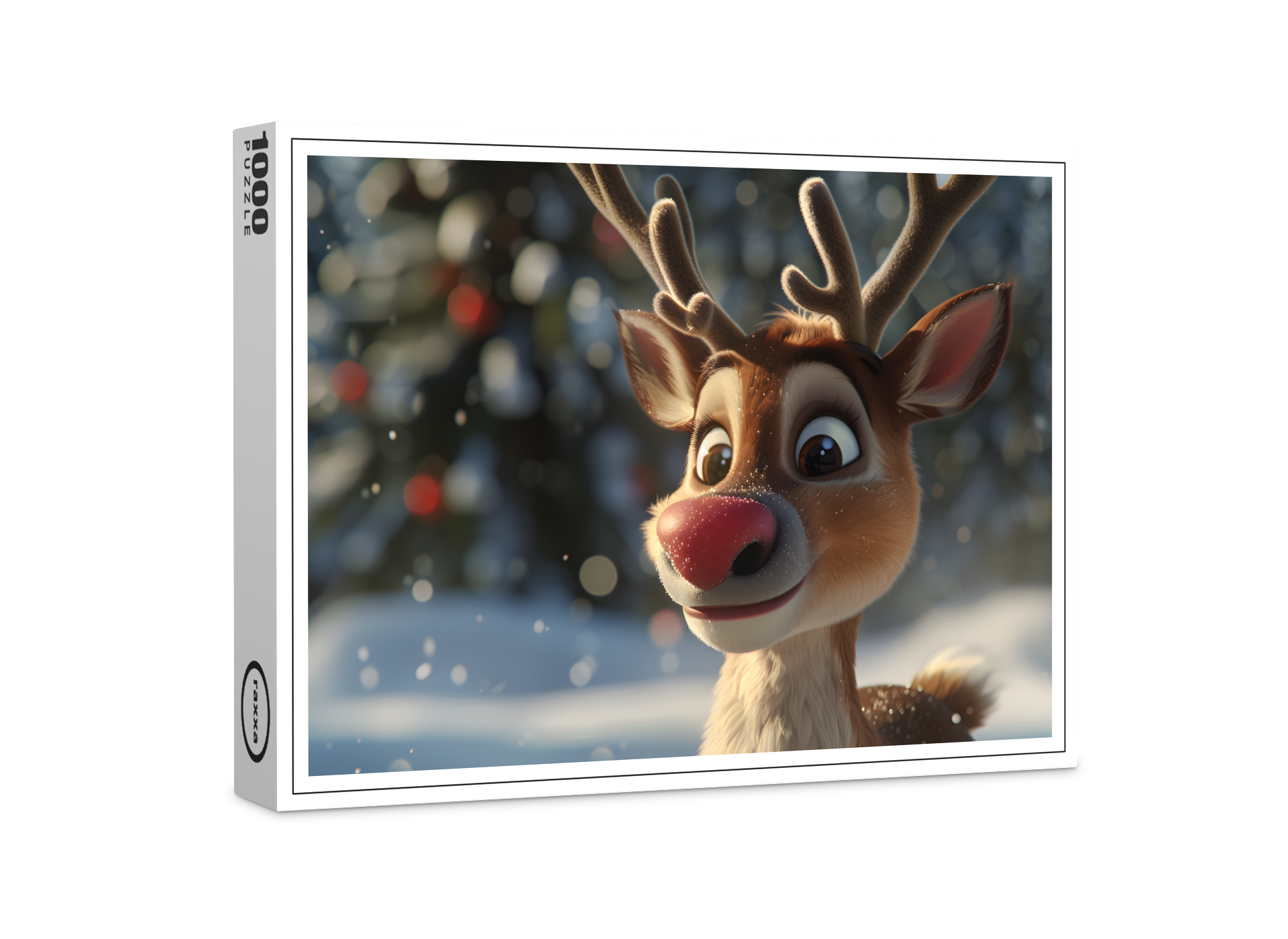 raxxa Premium-Puzzle: Reindeer Rudi