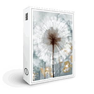 raxxa Premium-Puzzle: Minimalistische Blumenpracht