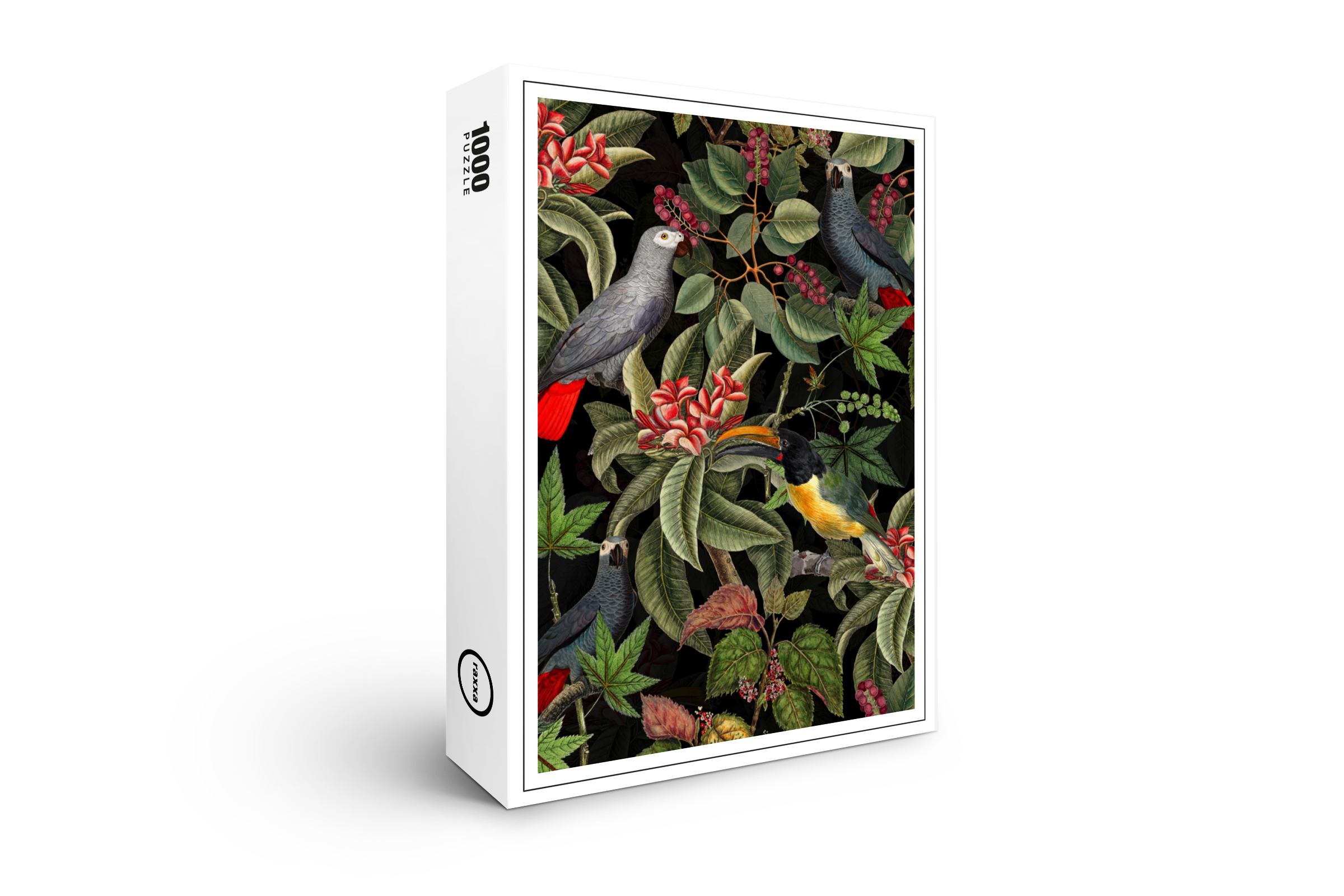 raxxa Premium-Puzzle: Mitternachts Garten