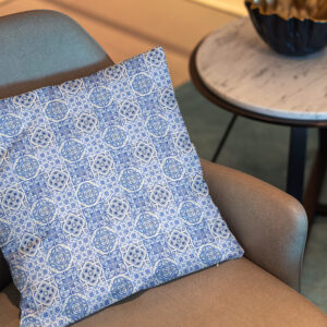 Kissen: Mediterrane Fliesen mit exotischem Flair