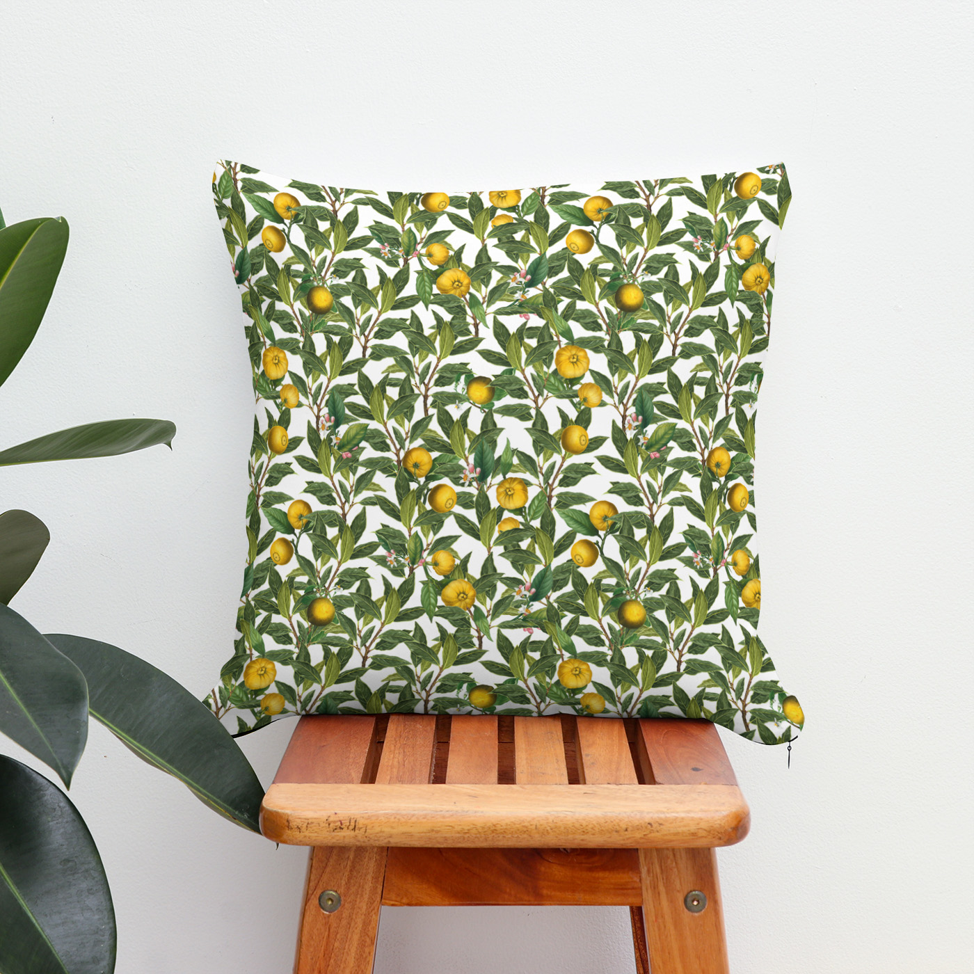 Kissen: Zitronen Plantage