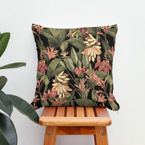 Kissen: Dschungel-Nächte in Vintage- Mitternachtszauber