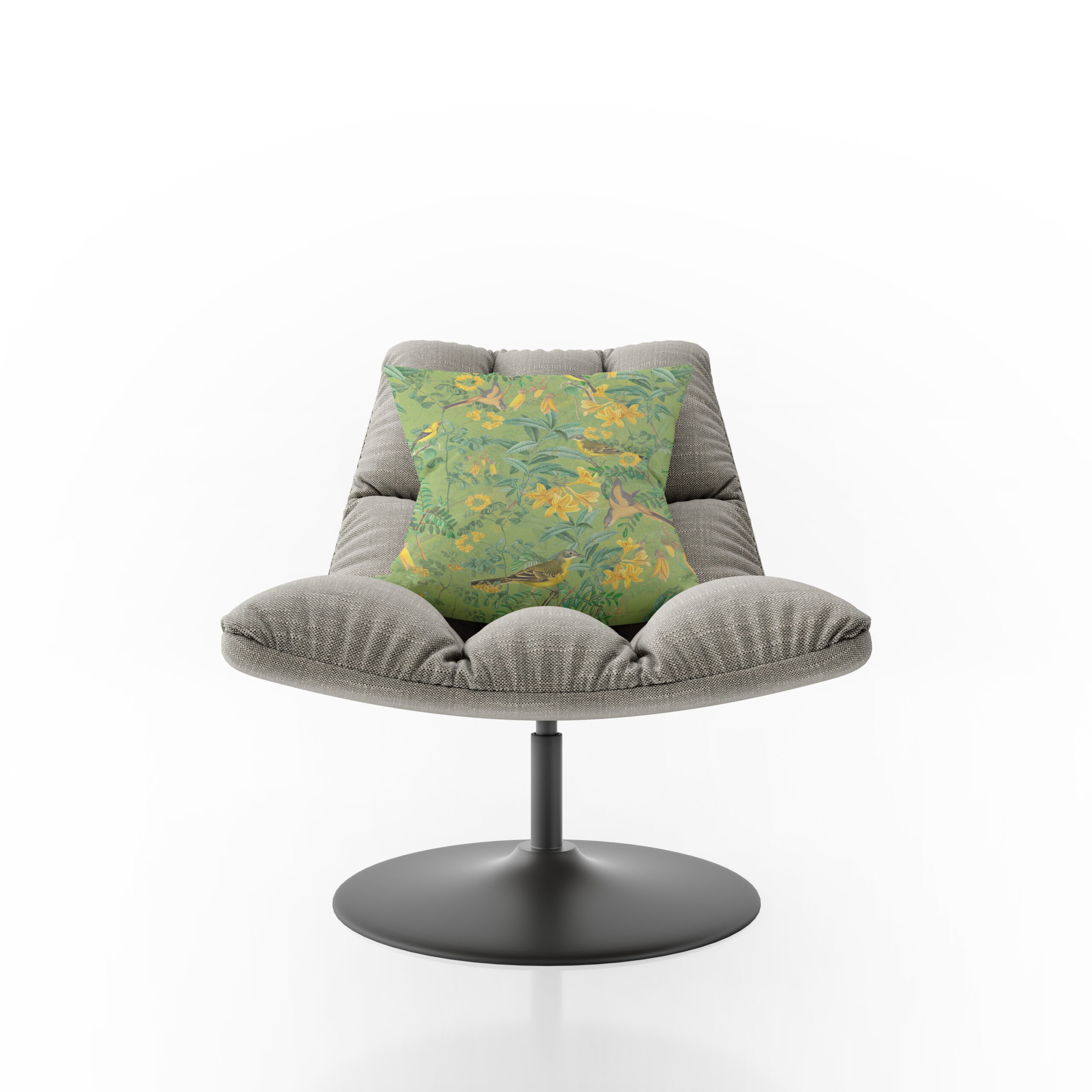 Kissen: Exotische Nostalgie- Tropische Vintage Dschungel-Kunst - immagine 2