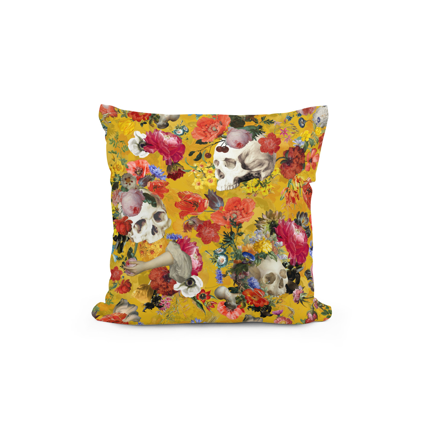 Kissen: Gothic Vintage- Mystische Sonnige Schädelwelten - Image 2