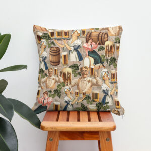 Kissen: Der Sinn des Lebens - Bier