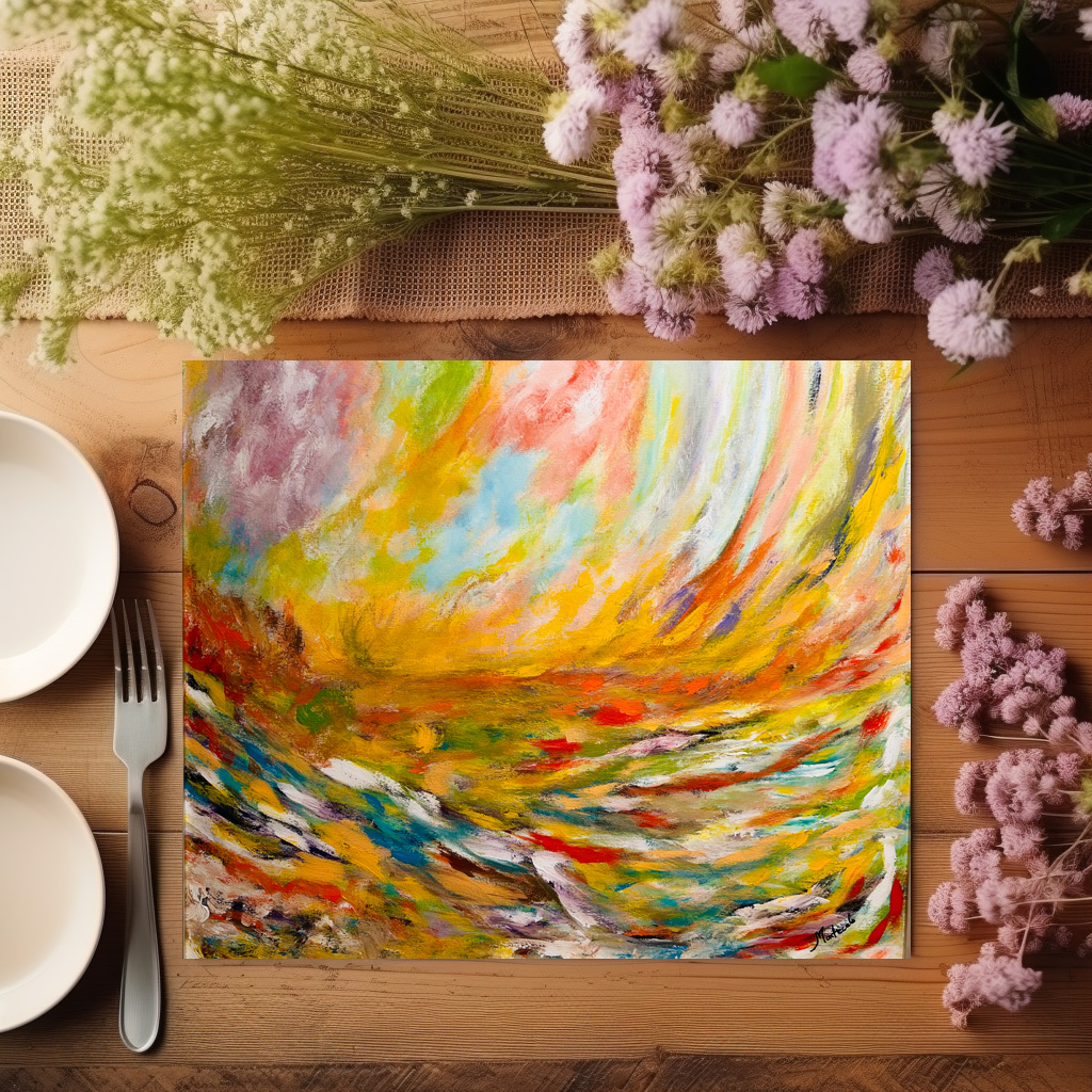 raxxa Premium-Tischset: El valle de oro - Image 5