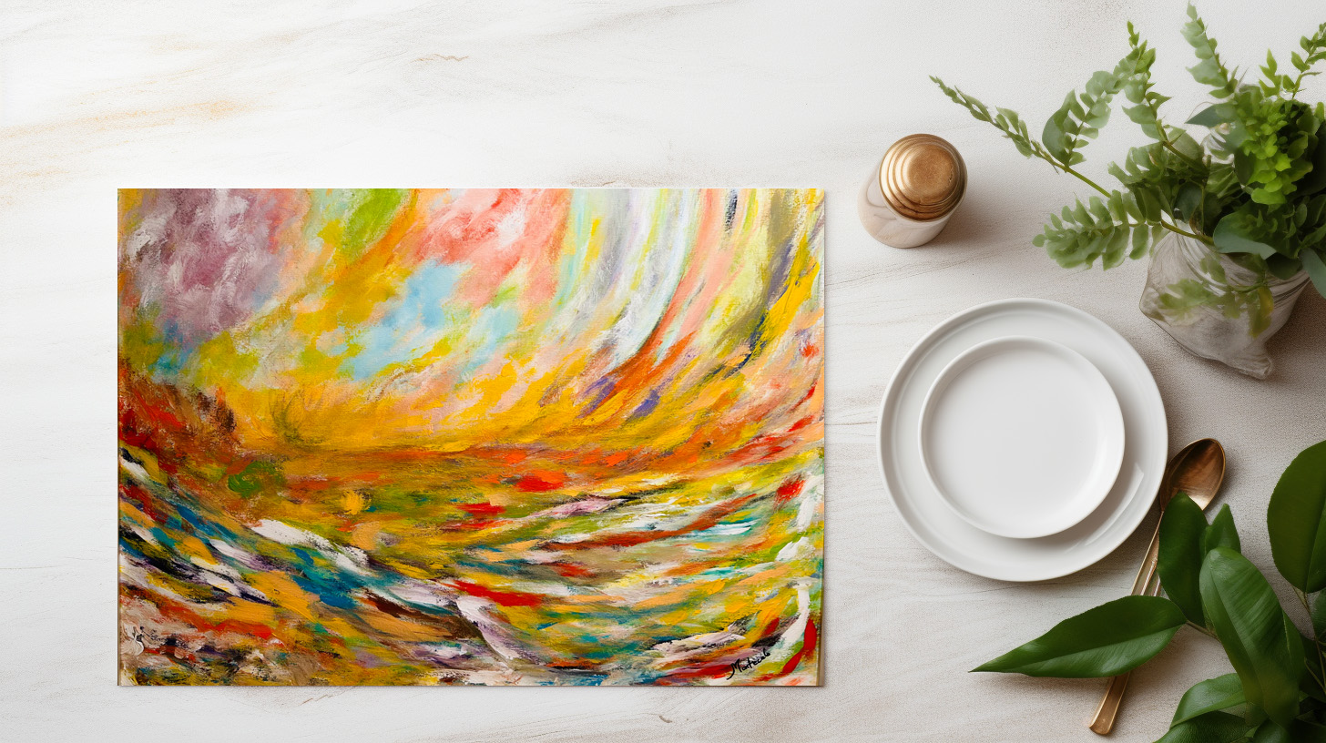 raxxa Premium-Tischset: El valle de oro - Image 6