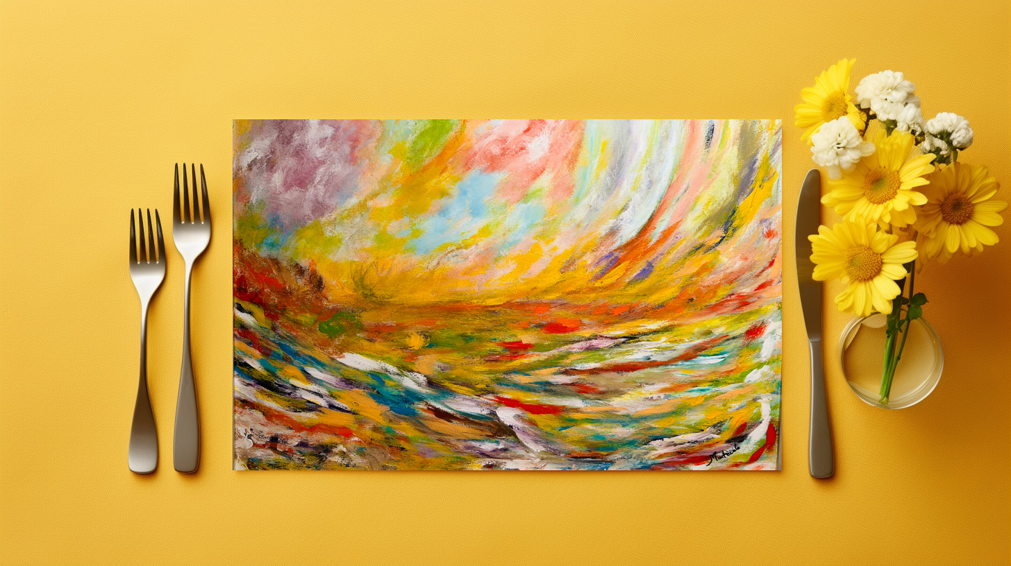 raxxa Premium-Tischset: El valle de oro - Image 4