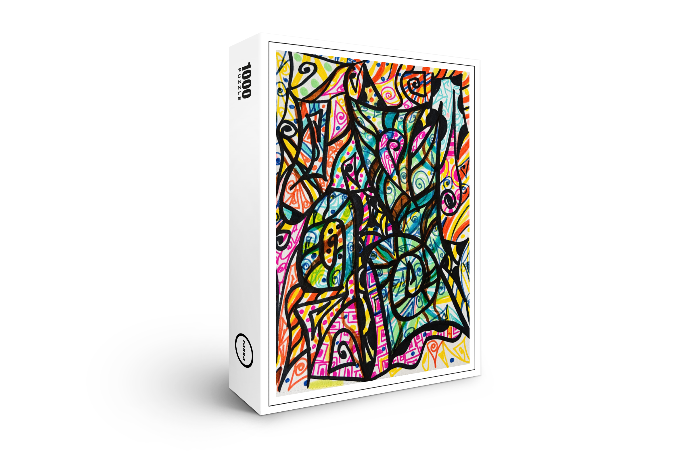 raxxa Premium-Puzzle: Formas otoñales