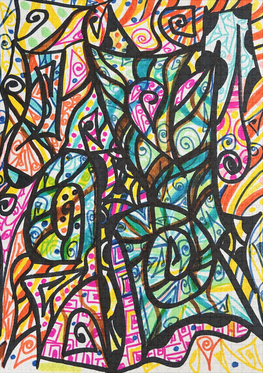 raxxa Premium-Puzzle: Formas otoñales - Image 2