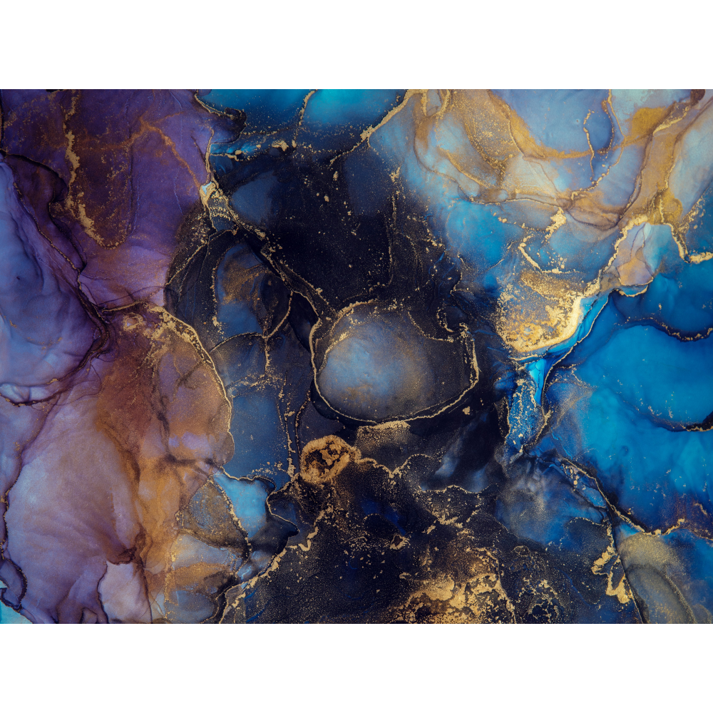 raxxa Premium-Tischset: Blauer Mamor - immagine 2