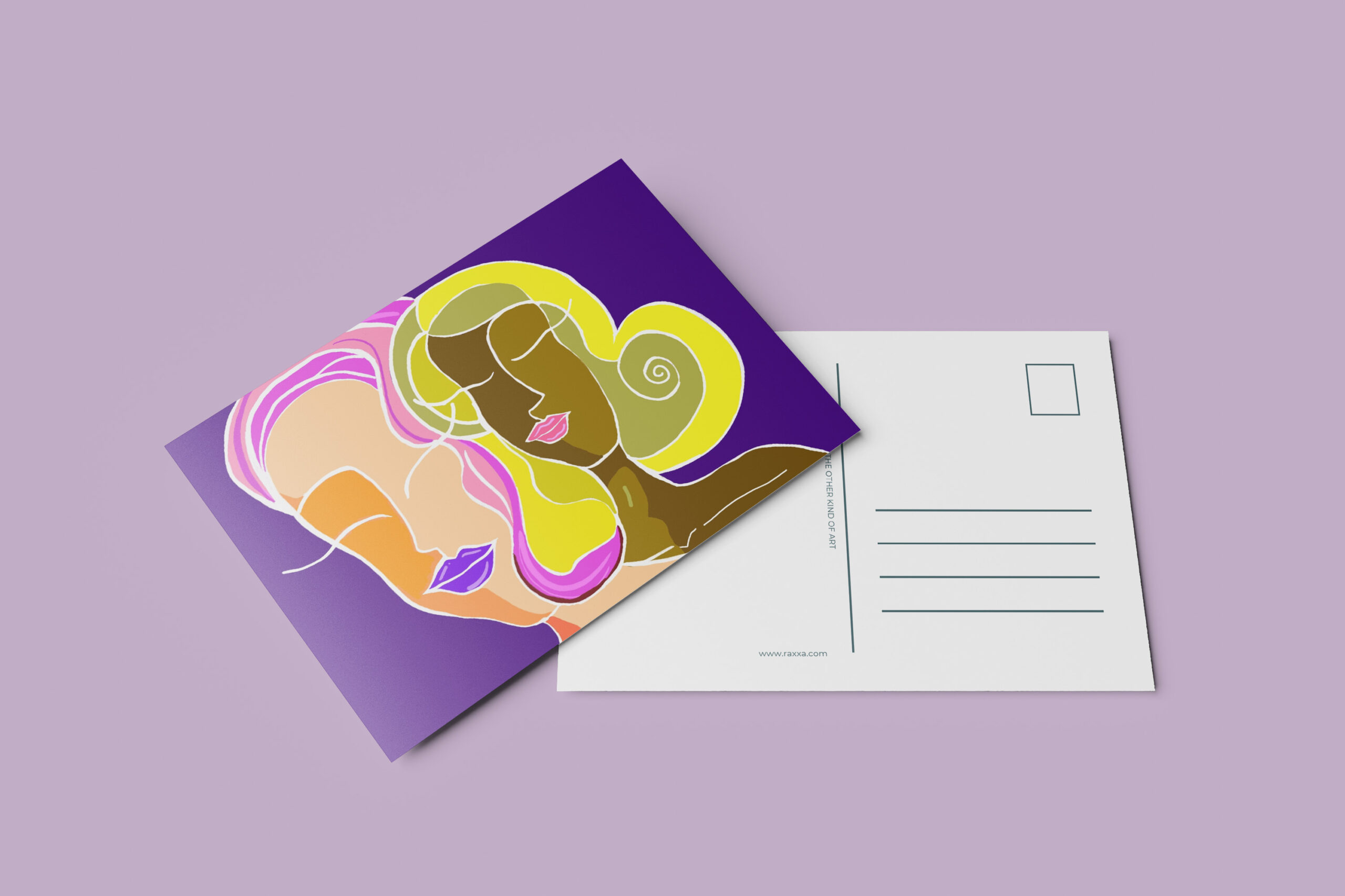 raxxa Postkarte: Ellas