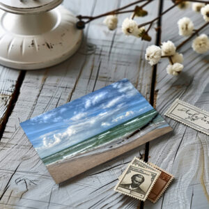 raxxa Postkarte: Am Ostseestrand