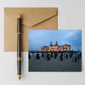 raxxa Postkarte: Seebrücke Sellin