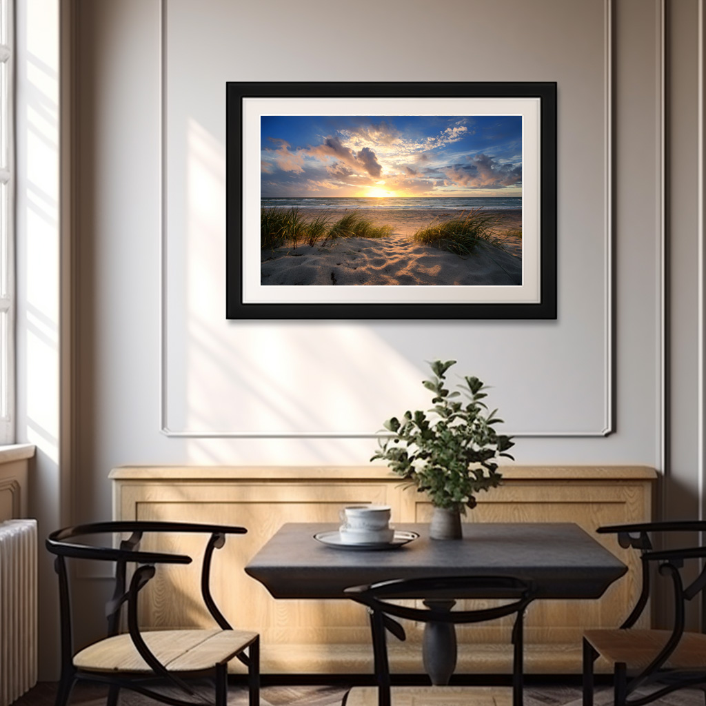 Poster: Sonnenuntergang am Strand - Image 3