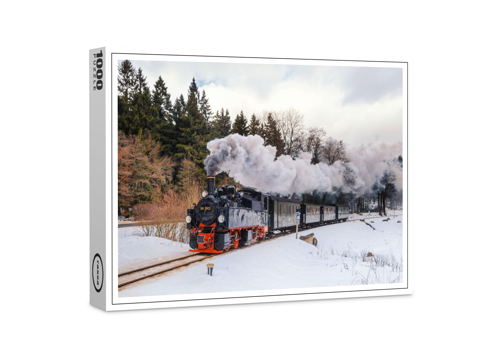 raxxa Premium-Puzzle: Winterdampf der HSB