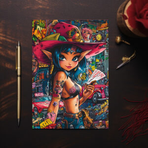 raxxa Postkarte: Olivia