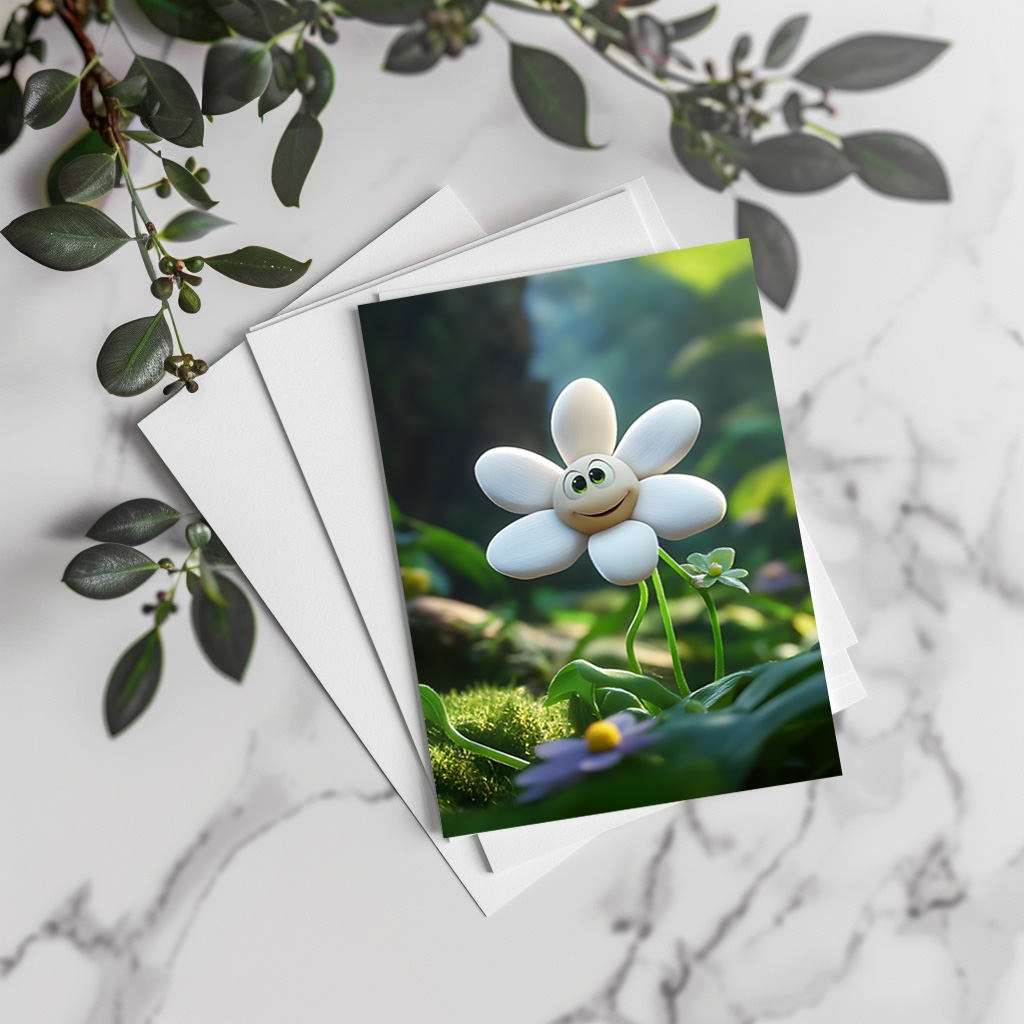 raxxa Postkarte: Buschwindröschen