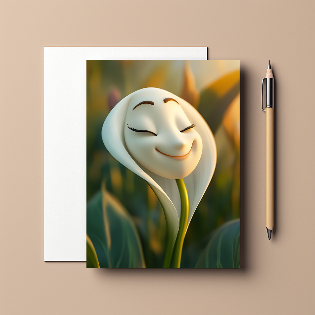 raxxa Postkarte: Calla