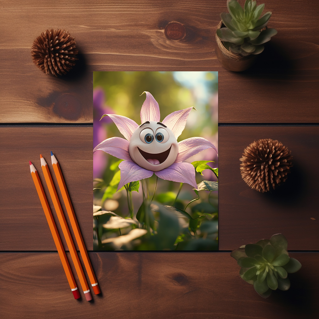 raxxa Postkarte: Clematis