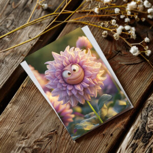 raxxa Postkarte: Dahlie