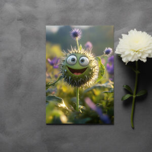 raxxa Postkarte: Distel
