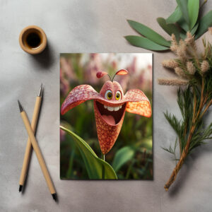 raxxa Postkarte: Frauenschuh