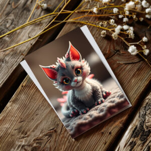 raxxa Postkarte: Stoorworm the Dragon Cat
