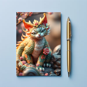 raxxa Postkarte: Zu the Dragon Cat