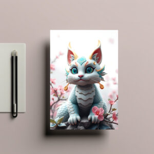 raxxa Postkarte: Fafnir the Dragon Cat