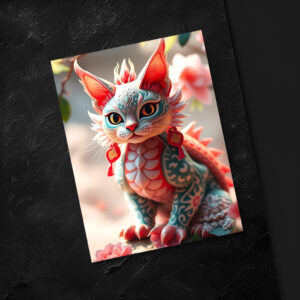 raxxa Postkarte: Shen Lung the Dragon cat