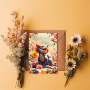 raxxa Postkarte: Glaurung the Dragon Cat