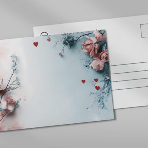 raxxa Postkarte: Romantische Herzen