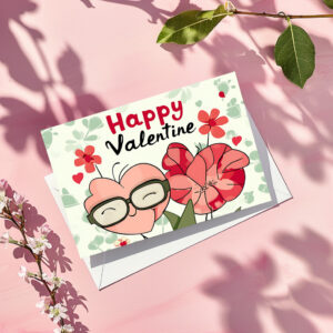 raxxa Postkarte: Herzlicher Valentinstag
