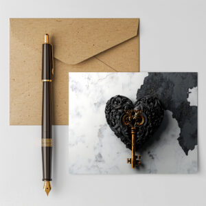 raxxa Postkarte: Valentins Schlüssel
