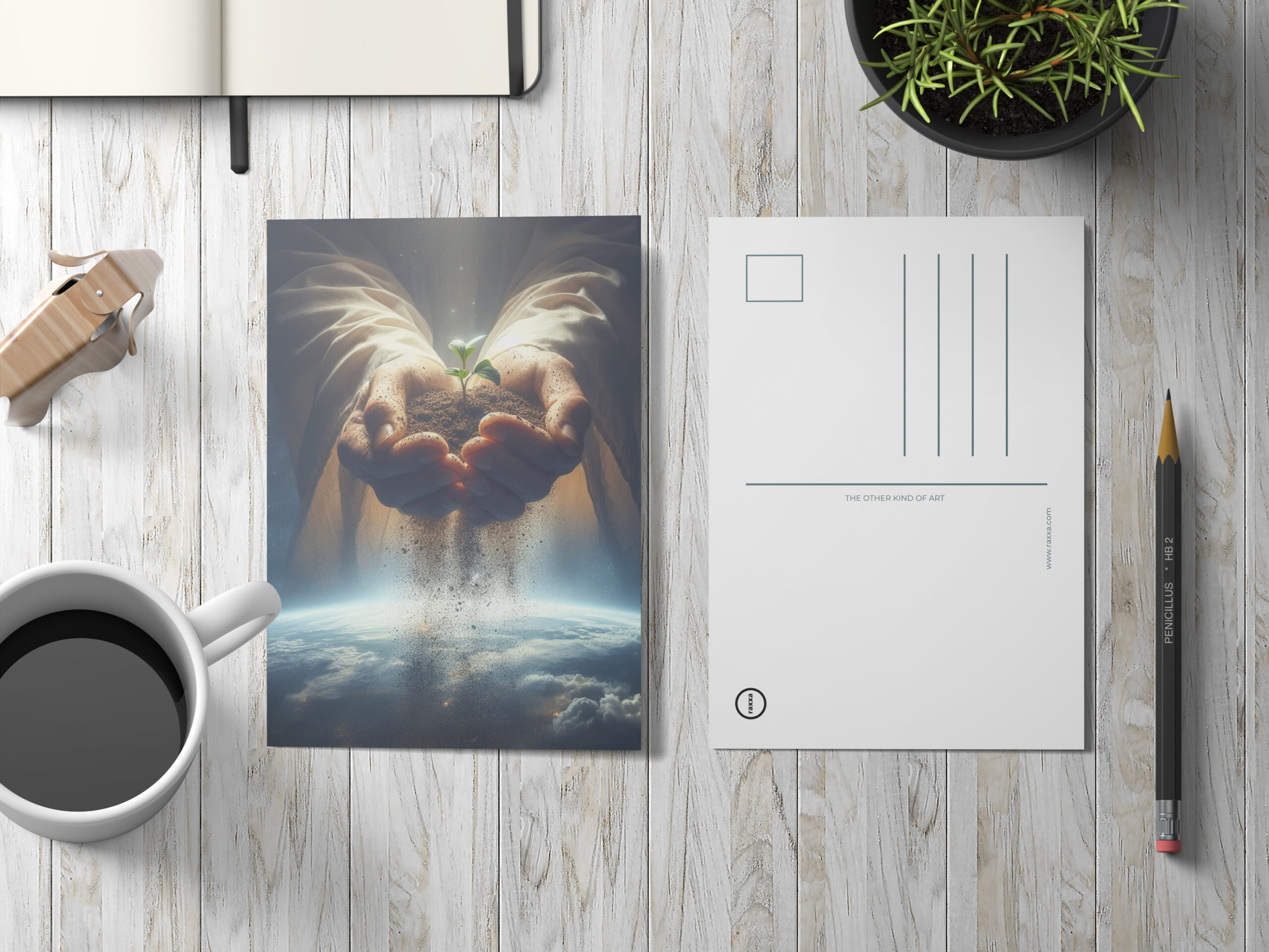 raxxa Postkarte: one Planet #2