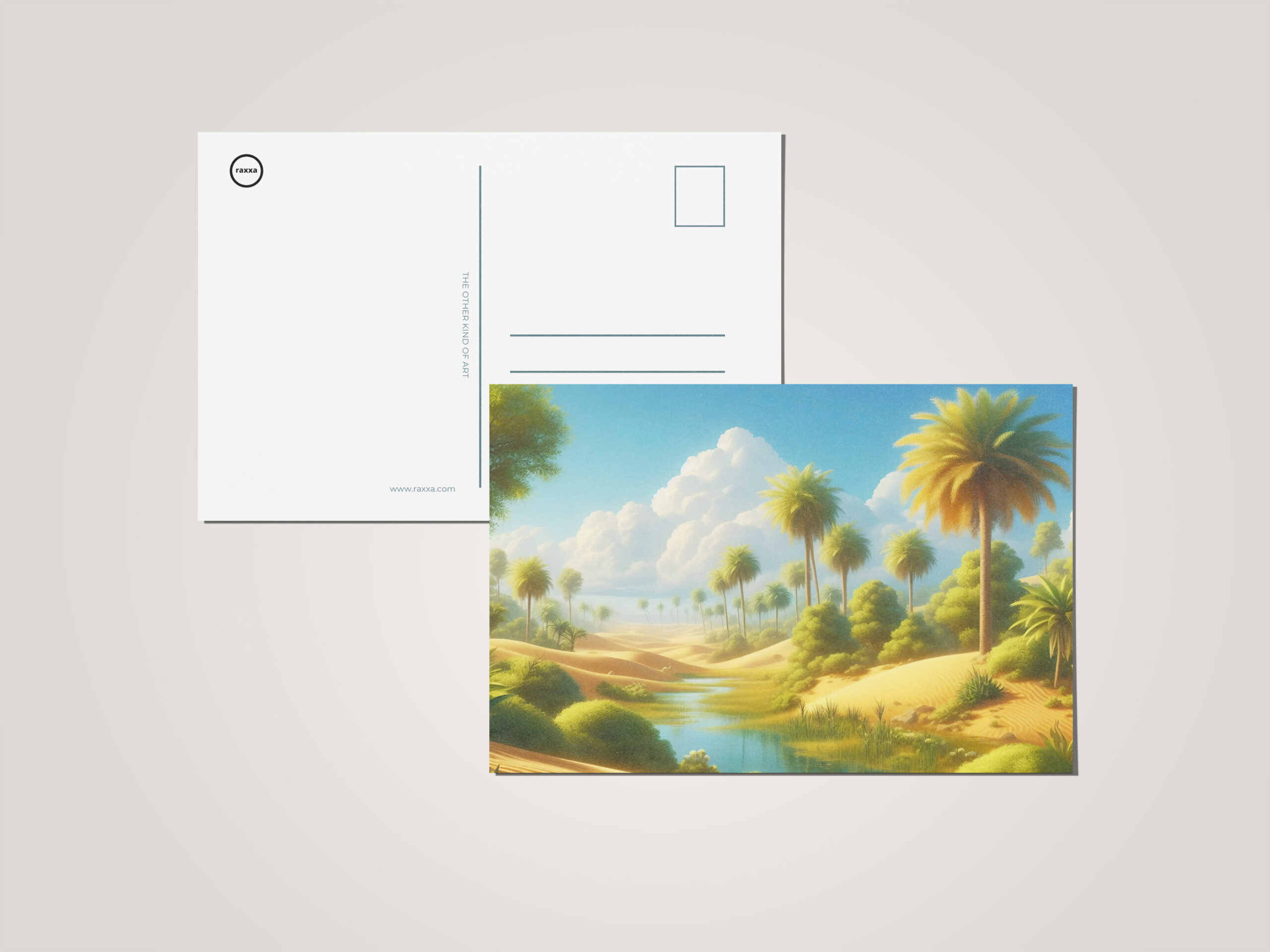raxxa Postkarte: Oasentraum – Bild 3