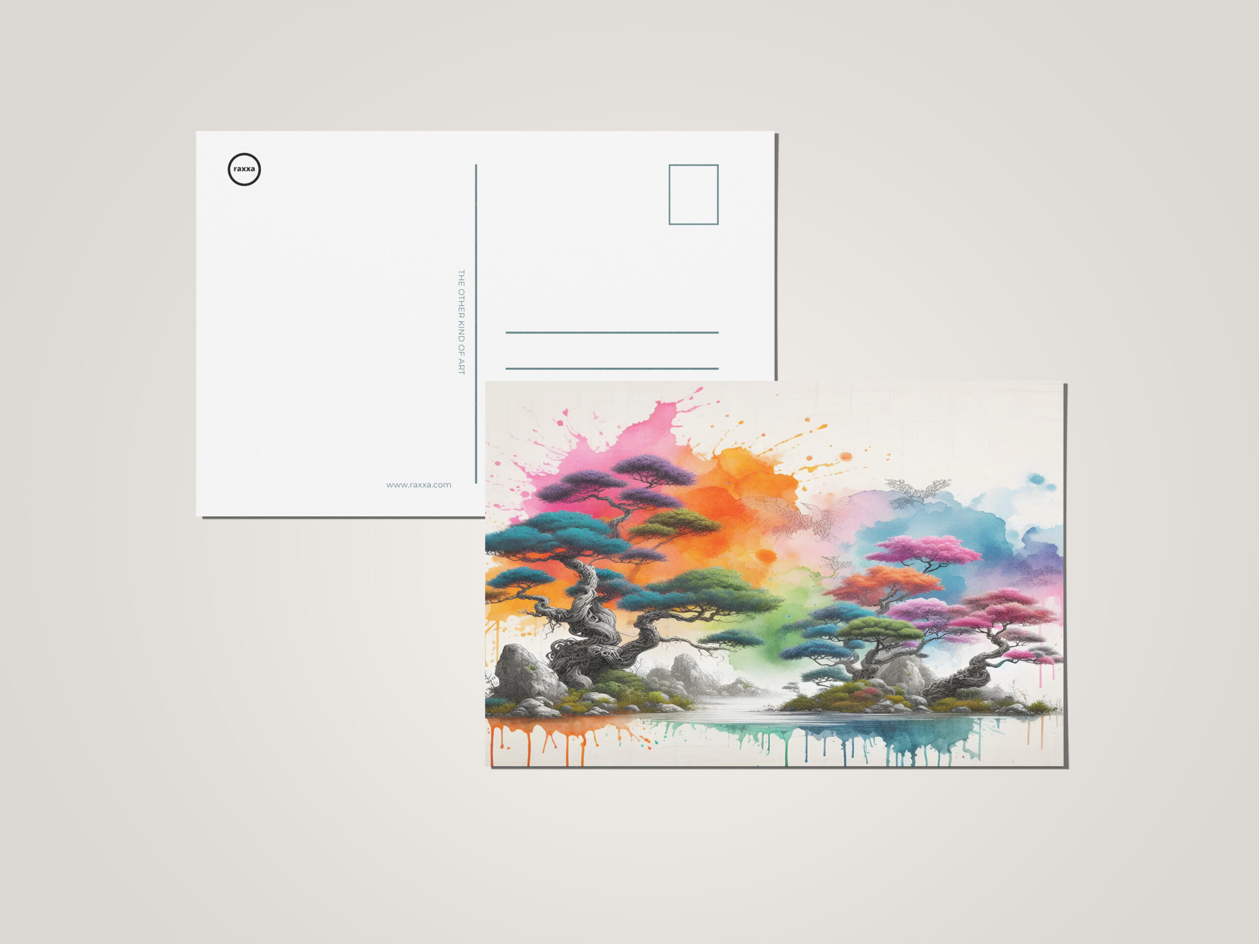 raxxa Postkarte: Asiens Reichtum #2