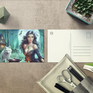 raxxa Postkarte: mystische Hexe #21