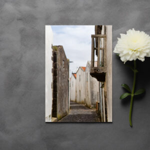 raxxa Postkarte: Azoren - Gasse in Corvo