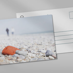 raxxa Postkarte: Steinstrand auf Helgoland