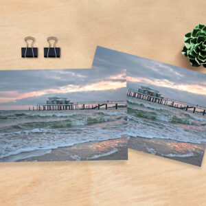 raxxa Postkarte: Früh morgens in Timmendorf