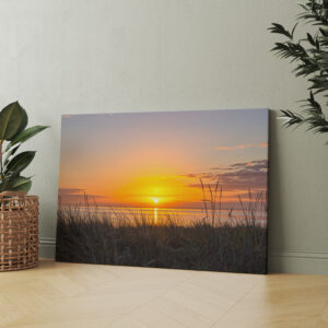 raxxa Canva: Früh morgens am Ostseestrand