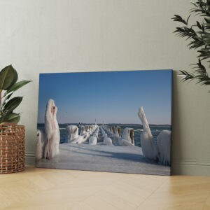 raxxa Canva: Ein Wintertag in Travemünde